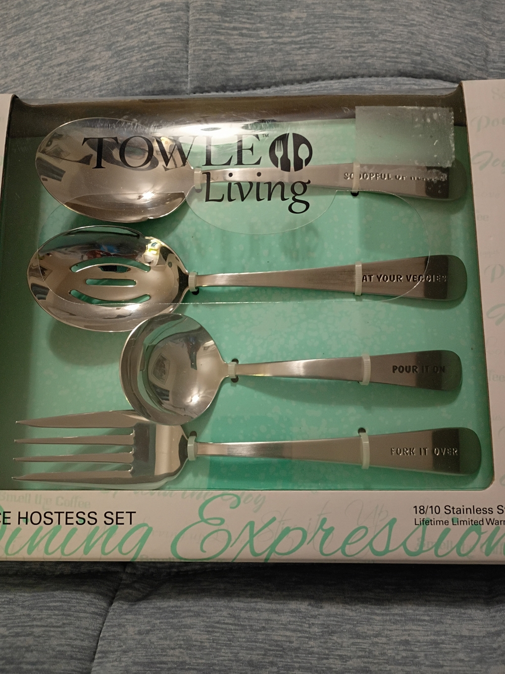 Stainless Steel Serving Hostess Set - Dining Expressions